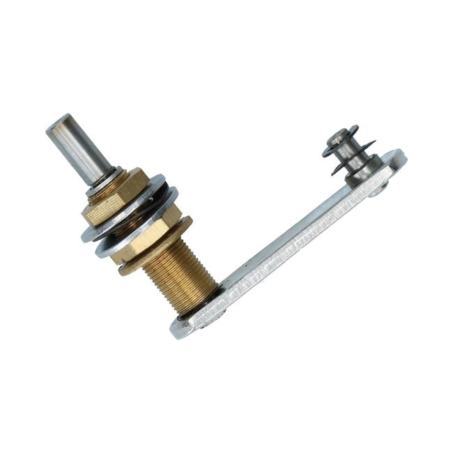 Ruitenwisserasje links of rechts (per stuk). Karmann Ghia 10/1957 T/M 7/1959 141955215B