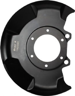 Dekplaat remschijf vooras per stuk (Links / Rechts) oa Golf 1 / Scirocco 171615311 