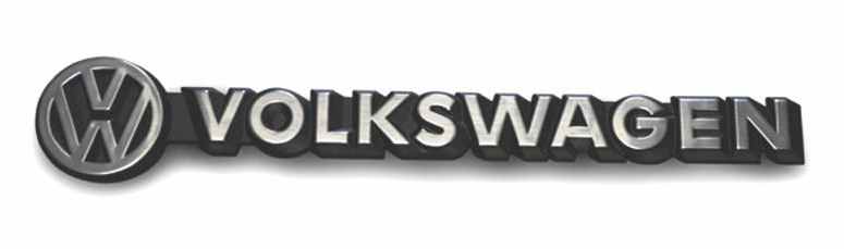 Achterklep embleem "Volkswagen" T25/T3 251853685A