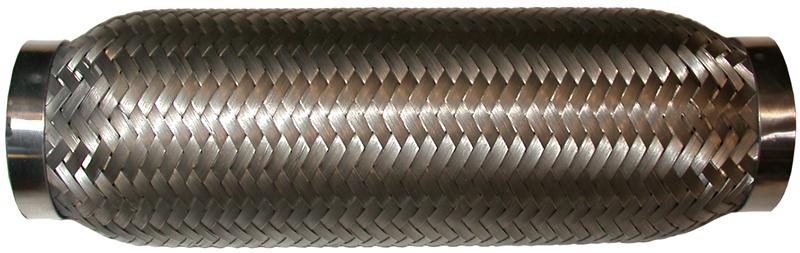 Flexibel uitlaatdeel, 54x250 mm, RVS