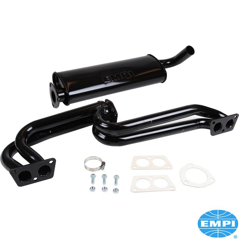 Uitlaat Quiet Pack. T4 motoren (alleen carburateur motoren) 