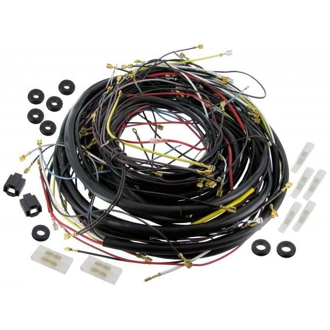 Kabelboom compleet. Karmann Ghia sedan 8/1967 T/M 7/1969 (LHD) 