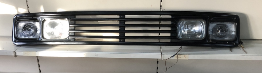 Project Zwo lampen en grill T3 bus