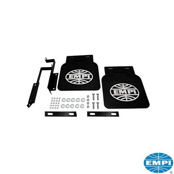EMPI Spatlap set, zwart met wit logo, 2 stuks T2