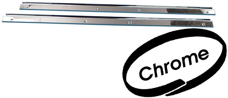 Chromen deurlijsten Kever 