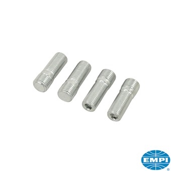 M14x1.5 naar 1/2"x20 Wieldraadeind set, 4 stuks