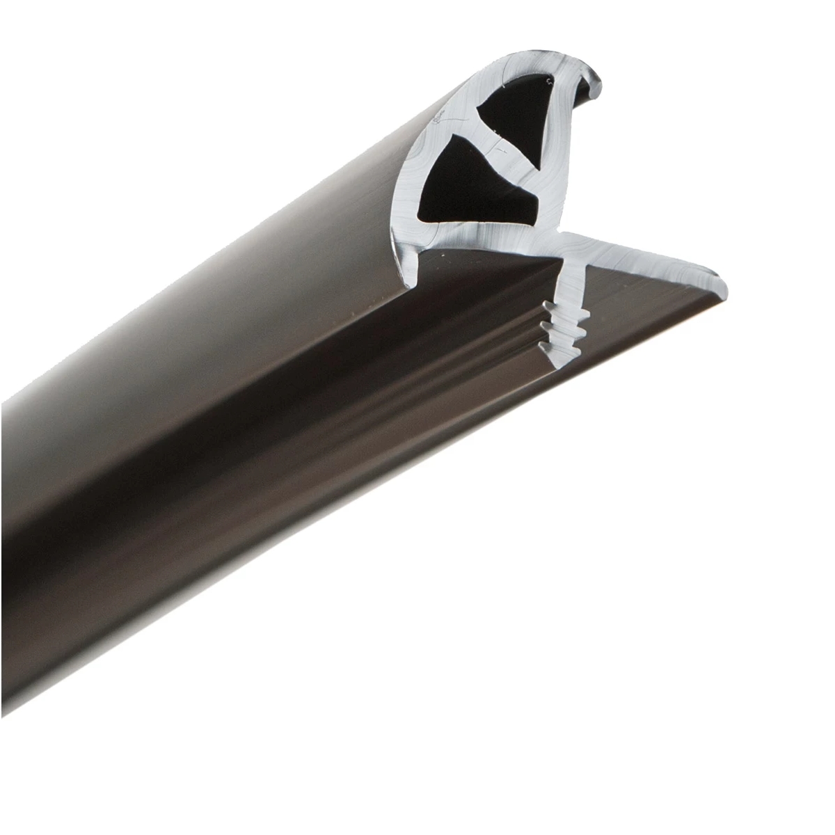 Kantafwerking donkergrijs T1-T2-T3 Westfalia (X-profiel) 50cm 