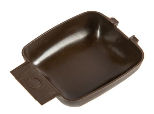 Deurschelp inleg voor binnenbediening 311837247BR bruin