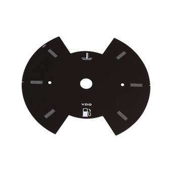 Paneel met uitsparing voor brandstof- en temperatuurmeter 251919219B