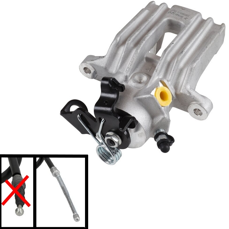 Remklauw linksachter 1J0615423 (38mm)