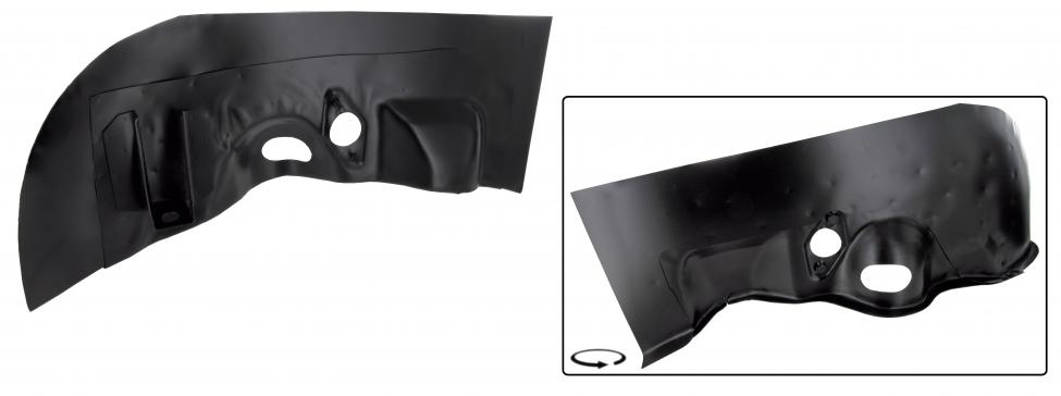 Chassissteun met beplating links achter 113809171A