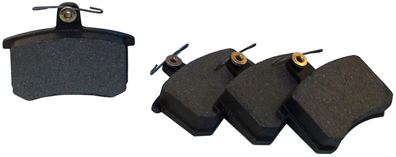 Remblokkenset, achterzijde, 16.6 mm (BRAX)