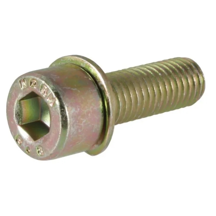 M8 inbusbout: (M8x1.25x25) met veerring N0903151