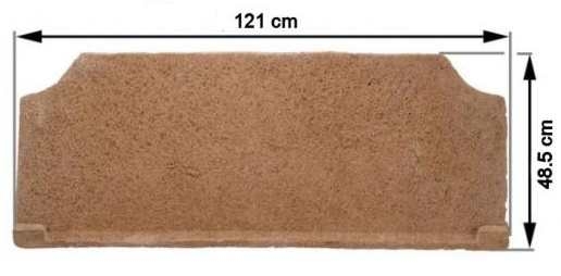 Achterbank vulling (paardenhaar) zit gedeelte Kever cabriolet 151885375A