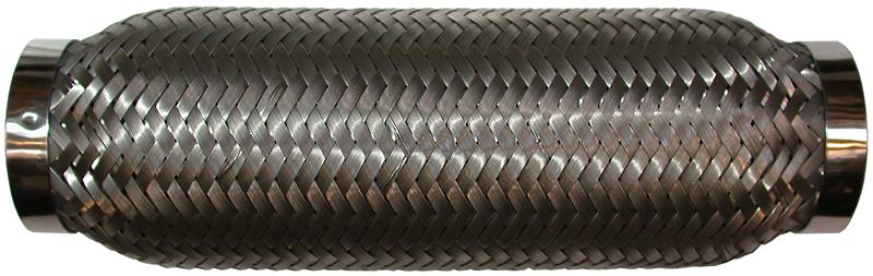 Flexibel uitlaatdeel, 50x230 mm, RVS