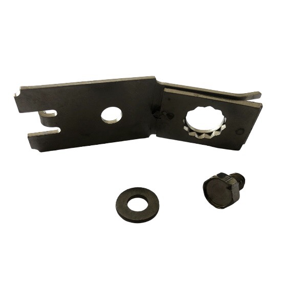 Steun voor remslang  (RVS) T3 bus Syncro voorzijde 251611823C (Per stuk)