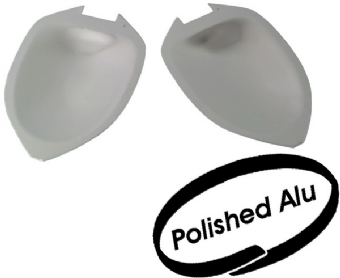 Deurschelpje aluminium set van 2