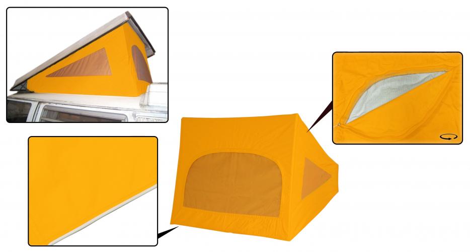 Westfalia hefdak tentdoek 3 ramen geel