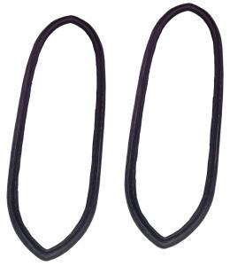 Achterlicht rubber (Set). Karmann Ghia 8/1969 T/M 7/1971 141945177C