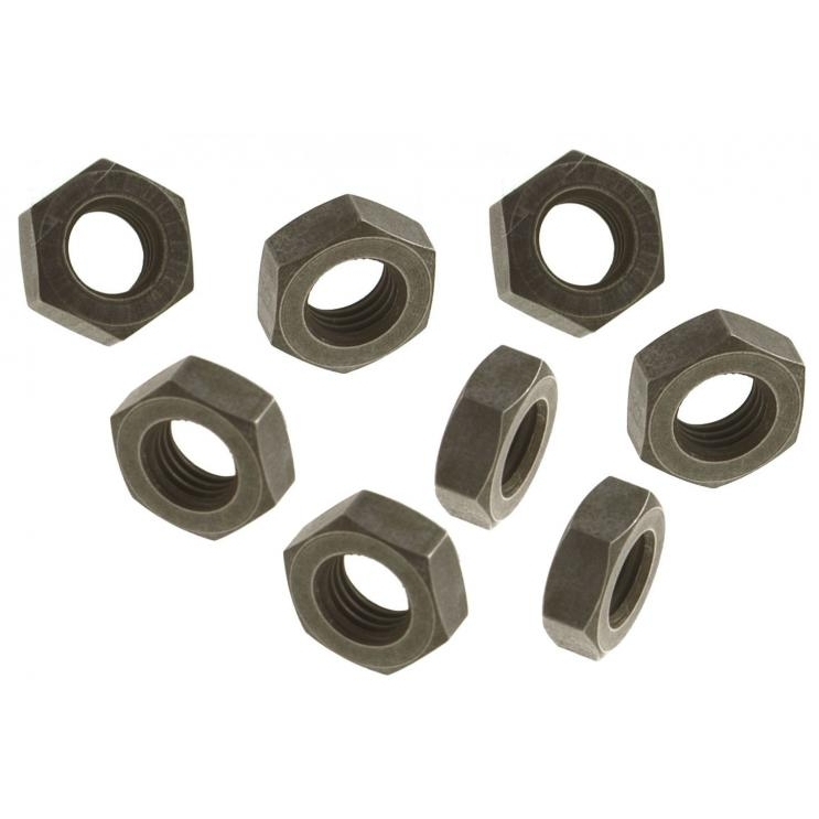 Klep stelbout borgmoeren (M8 x 1.0) 8 stuks. Type 1 T/M 1983 (ch 11-E-119 815). Type 3. Type 4 1700 cc. CT/CZ N0111521