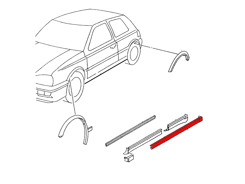 Carrosserie  exterieur en verlichting