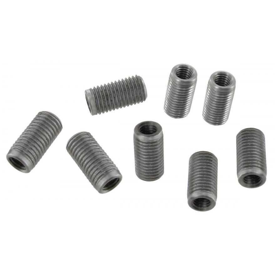 Draadstangbussen M8 x1.25 binnen, M12 x 1.5 buiten 8 stuks 43101130