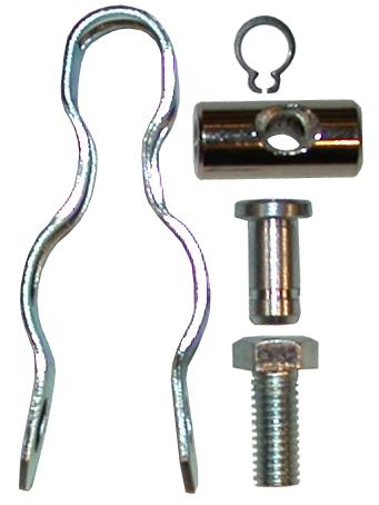 Montage set voor kachelbediening 111298101A