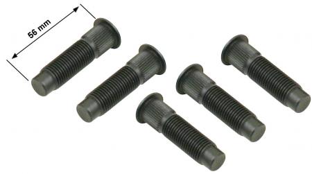 M14x1.5x56 Wieldraadeind (pers montage) staal 5 stuks