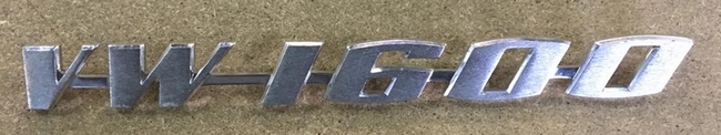 Achterklep embleem VW1600 Type 3 361853687K
