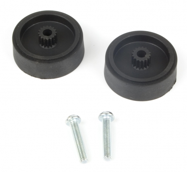 Afstandhouders voor raamslingers (13mm) zwart