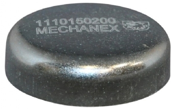 Afsluitplaatje / plug voor cilinder blok, 36.6 mm 036103113A  (vriesstop)