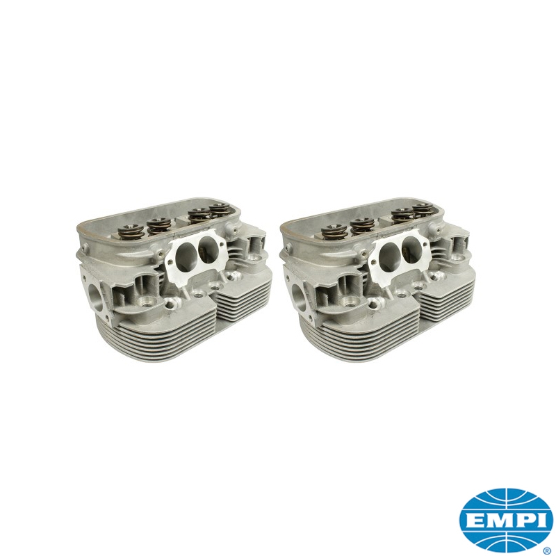 Dubbelpoorts cilinderkop set, GTV-2 L6 CNC, 94mm boring, 42x37.5 RVS kleppen, dubbele klepveren (2 stuks / set)