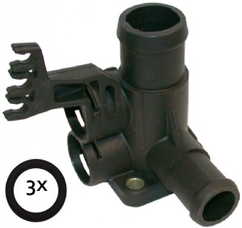 Flens koelvloeistof met afdichtring    037121132G