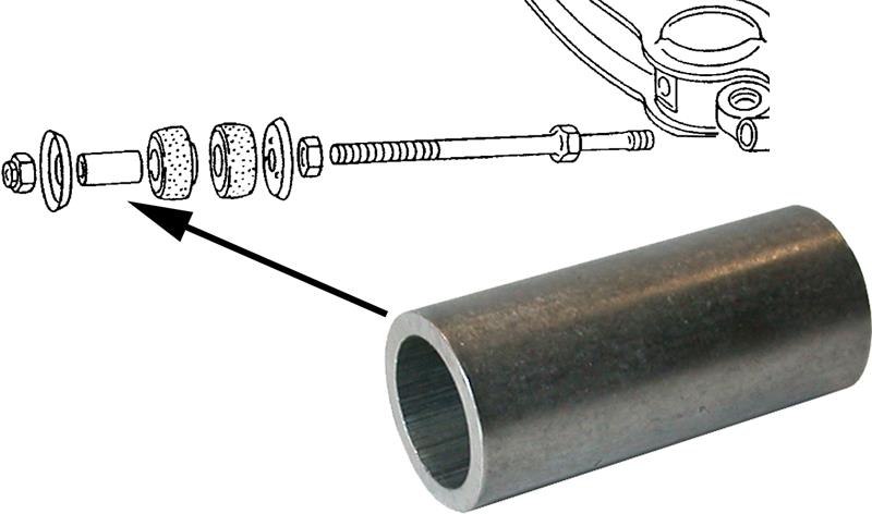 Afstandbus voor reactiestang per stuk T25/T3 bus 251407097