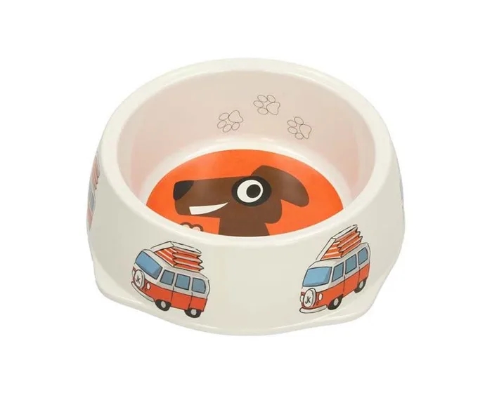 Honden voer- / drinkbak groot melamine (21cm)