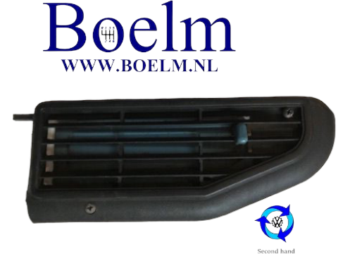 Ventilatie rooster in deur T3 rechts zwart 251837898