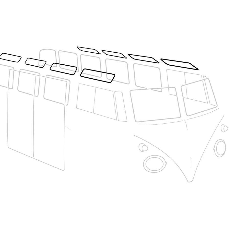 Dakruitrubber. Duitse kwaliteit, per stuk 241845621