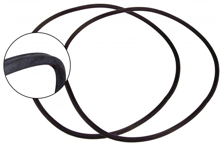 Koplamprubber rond koplamppot (Set). Karmann Ghia 141941191