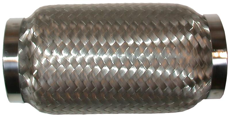 Flexibel uitlaatdeel, 76x200 mm, RVS