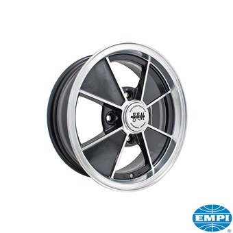 Velg BRM 4 spaak hoogglans zwart (per stuk)