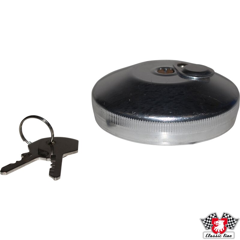 Tankdop met slot Ø 70 mm. T2 bus / Kübel 211201551C