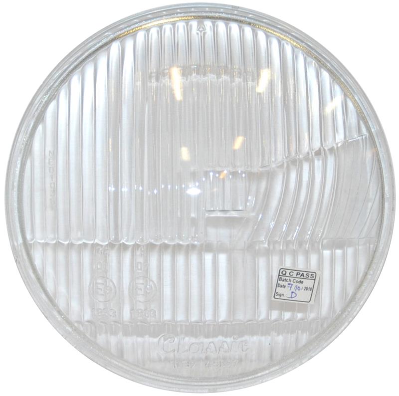 Koplamp glas Karmann Ghia, met E-keur 141941115D