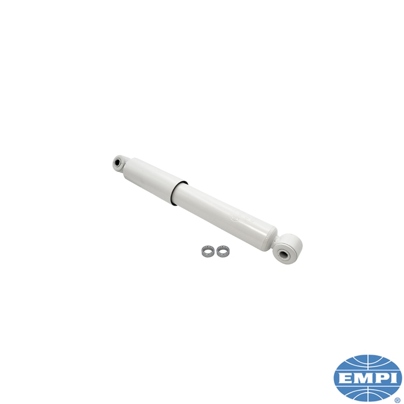 Schokdemper, voorzijde voor link pin, achterzijde voor IRS en pendelas, gasgevuld, EMPI