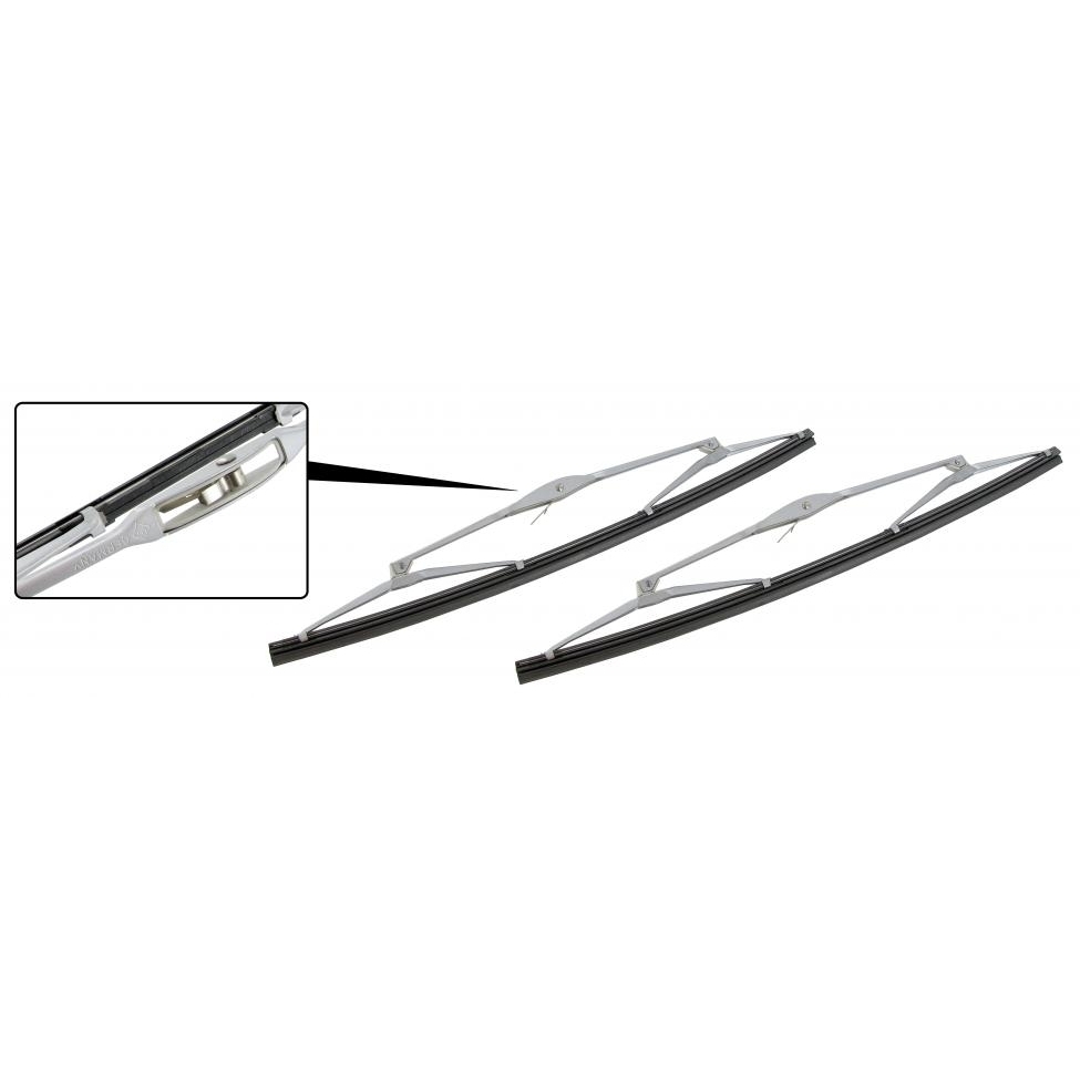 Ruitenwisser bladen (305 mm) grijs (Set). Karmann Ghia 1966 (ch 147 155 685) T/M 7/1967 141955425A