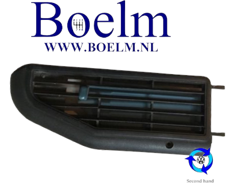 Ventilatie rooster in deur T3 links zwart 251837897