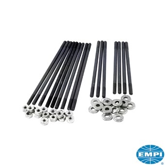 Chroommolybdeen draadstangenset M8. 