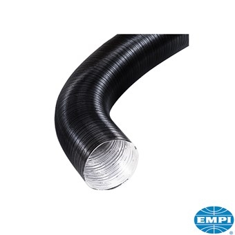 Kachelslang, Ø50 mm,  lengte 1000 mm, zwart A-kwaliteit