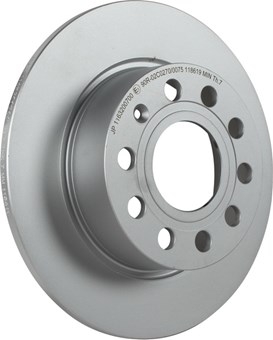 Remschijf achteras (Per stuk), 255x10 mm