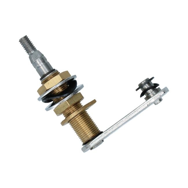 Ruitenwisserasje links of rechts (per stuk). Karmann Ghia 8/1969 T/M 7/1972 141955215E