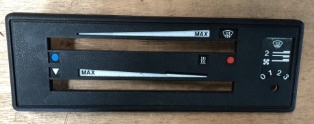 Afdekking verwarmingspaneel T25 / T3 Zwart 251919383L